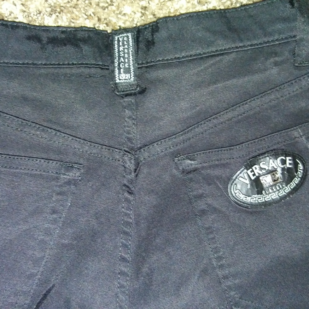 Versace stretch pants